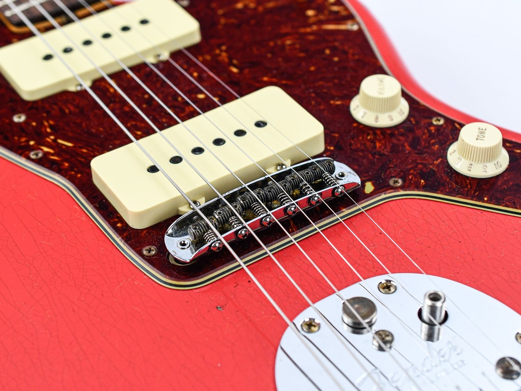 Fender Custom Shop 1962 Jazzmaster Fiesta Red Relic | The Fender Custom Shop 1962 Jazzmaster Fiesta Red Relic | The